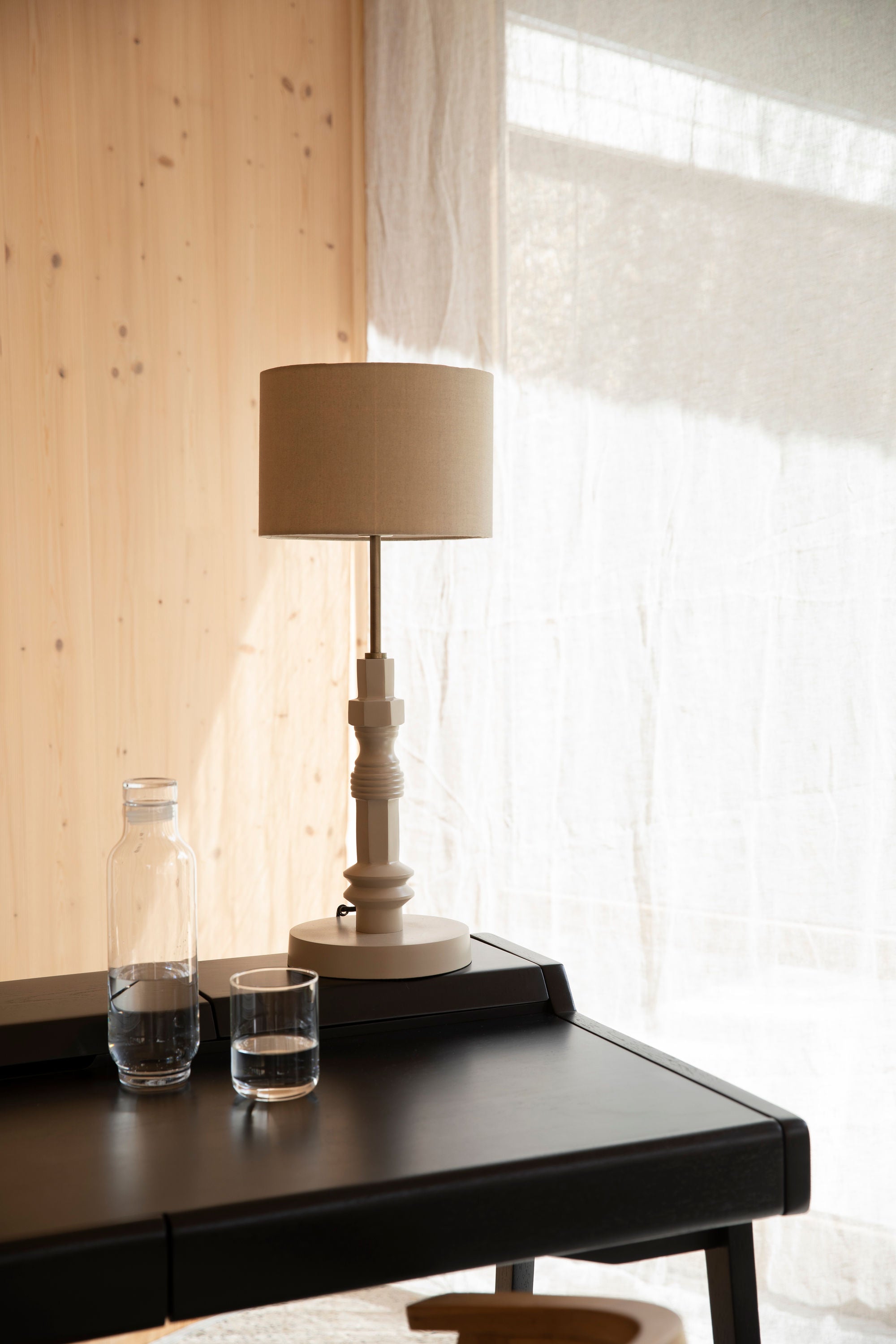 Zuiver Totem Beige Table Lamp